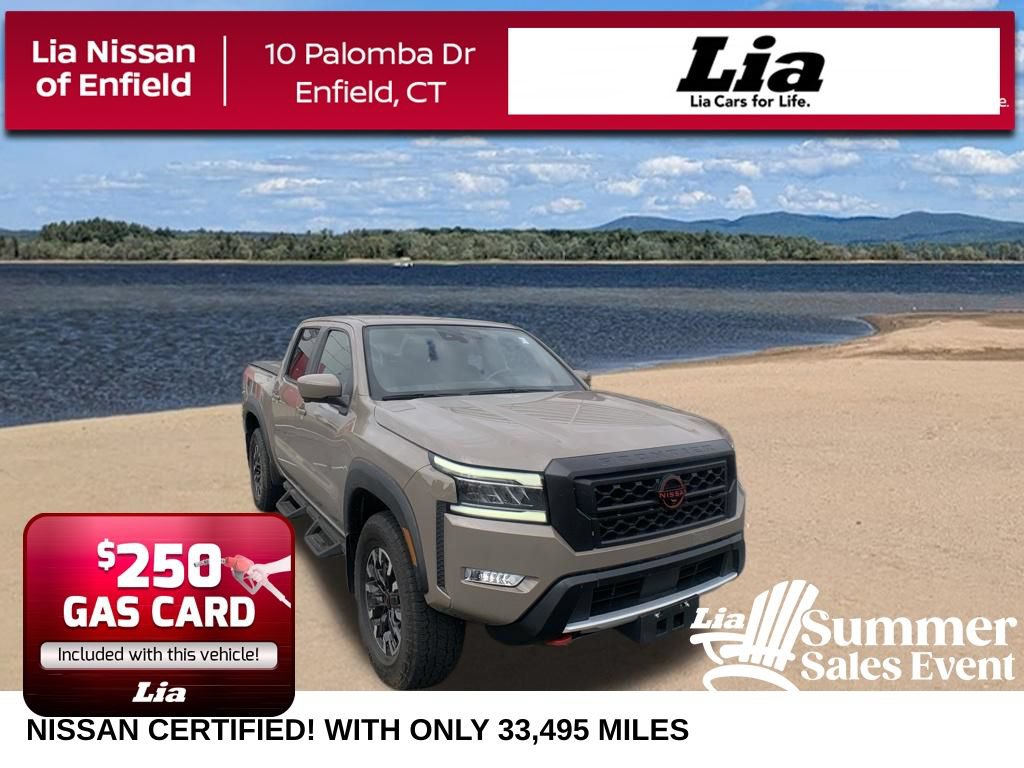 Certified 2023 Nissan Frontier PRO-4X w/ Pro Convenience Package AWD/4WD image 1