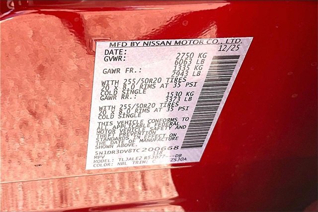 New 2026 Nissan Pathfinder Platinum image 8