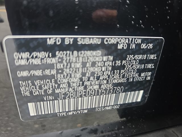 New 2026 Subaru Outback Touring AWD/4WD image 25