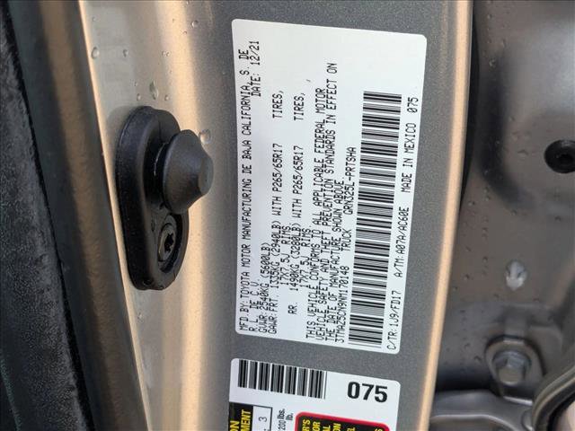 Used 2022 Toyota Tacoma TRD Sport w/ Technology Package RWD image 22