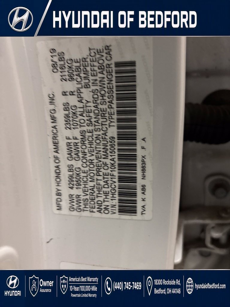 Used 2019 Honda Accord LX image 17