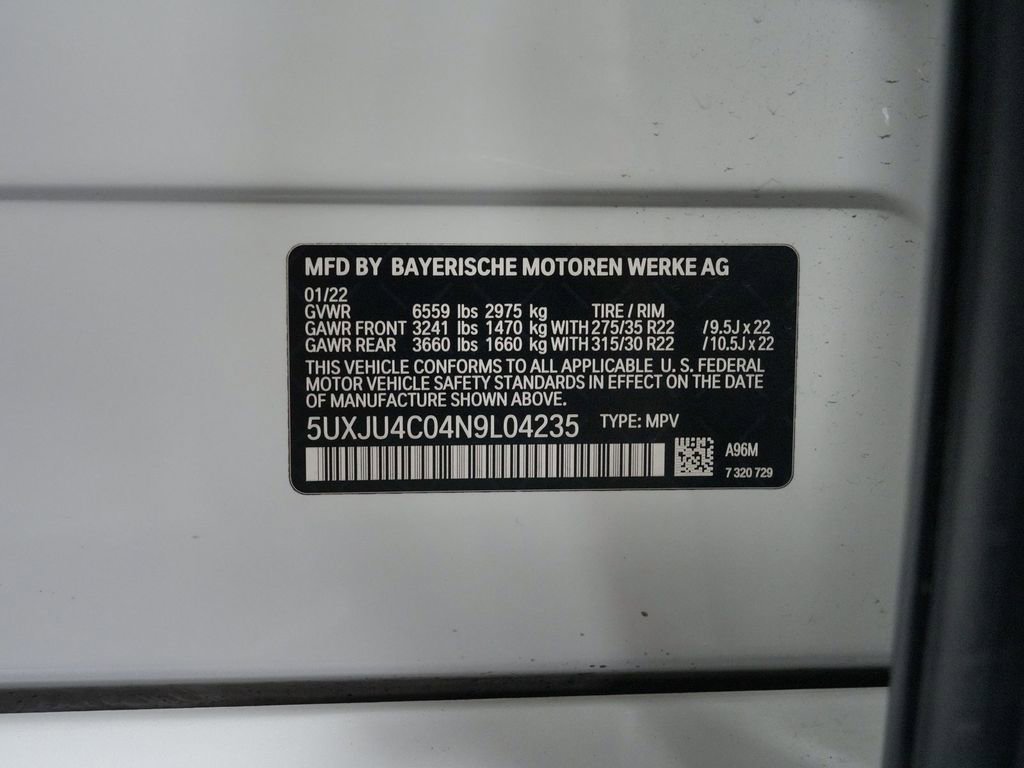 Used 2022 BMW X5 M50i w/ Executive Package AWD/4WD image 16