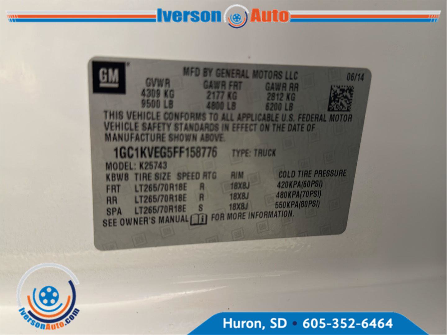 Used 2015 Chevrolet Silverado 2500 LT AWD/4WD image 12