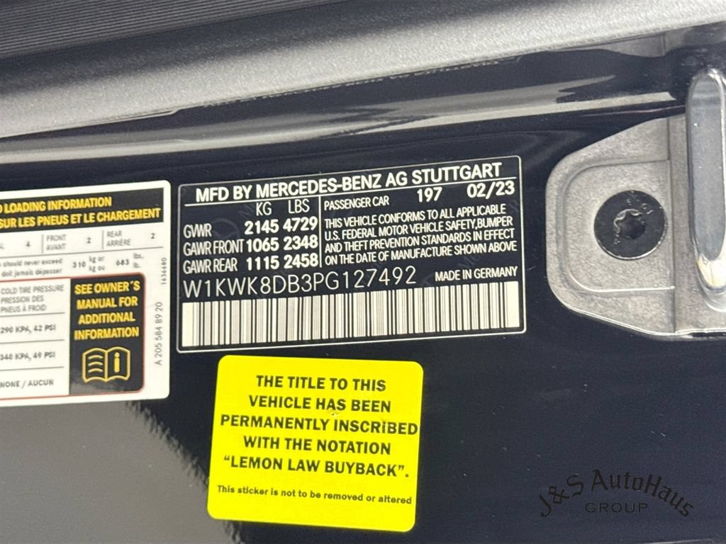 Used 2023 Mercedes-Benz C 300 Cabriolet w/ AMG Line image 40