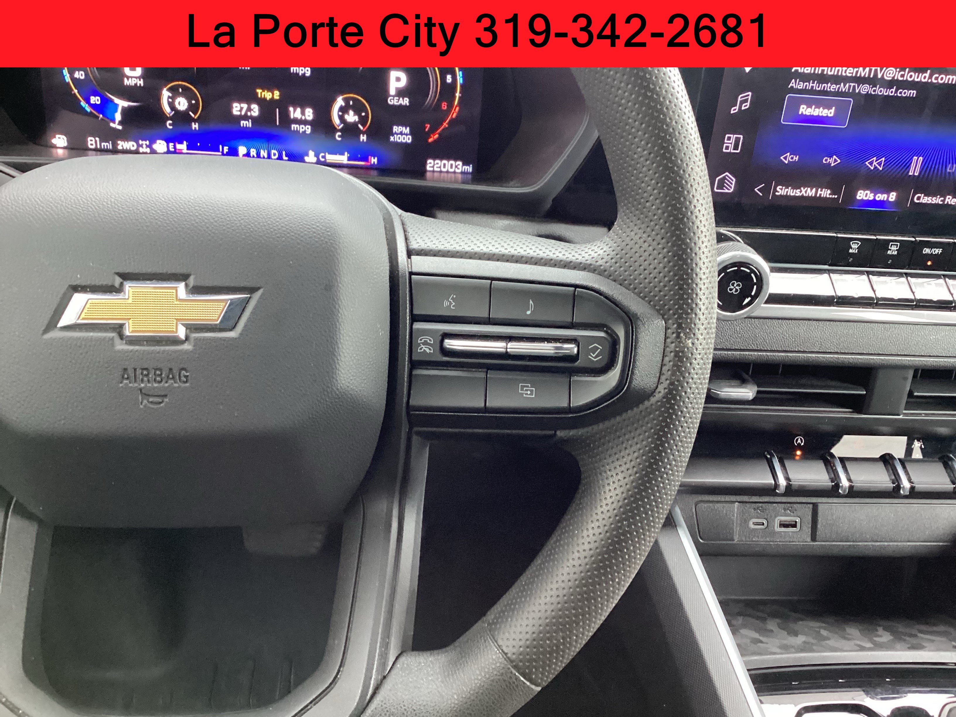 Used 2025 Chevrolet Colorado W/T w/ Advanced Trailering Package AWD/4WD image 15