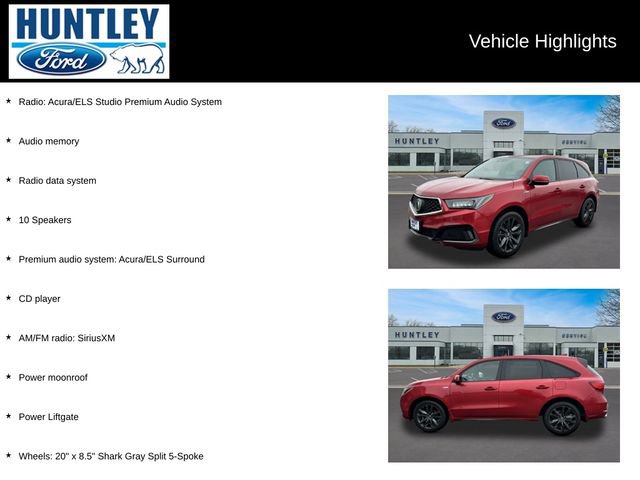 Used 2020 Acura MDX A-Spec AWD/4WD image 2