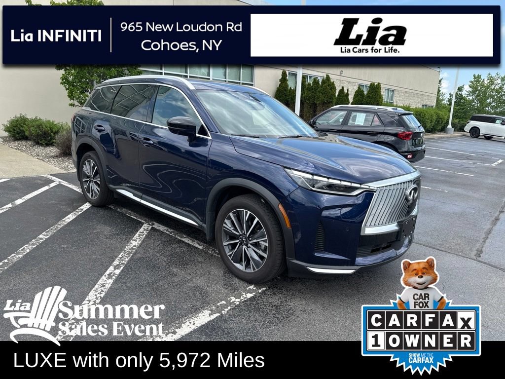 Certified 2026 INFINITI QX60 Luxe w/ Cargo Package AWD/4WD image 1