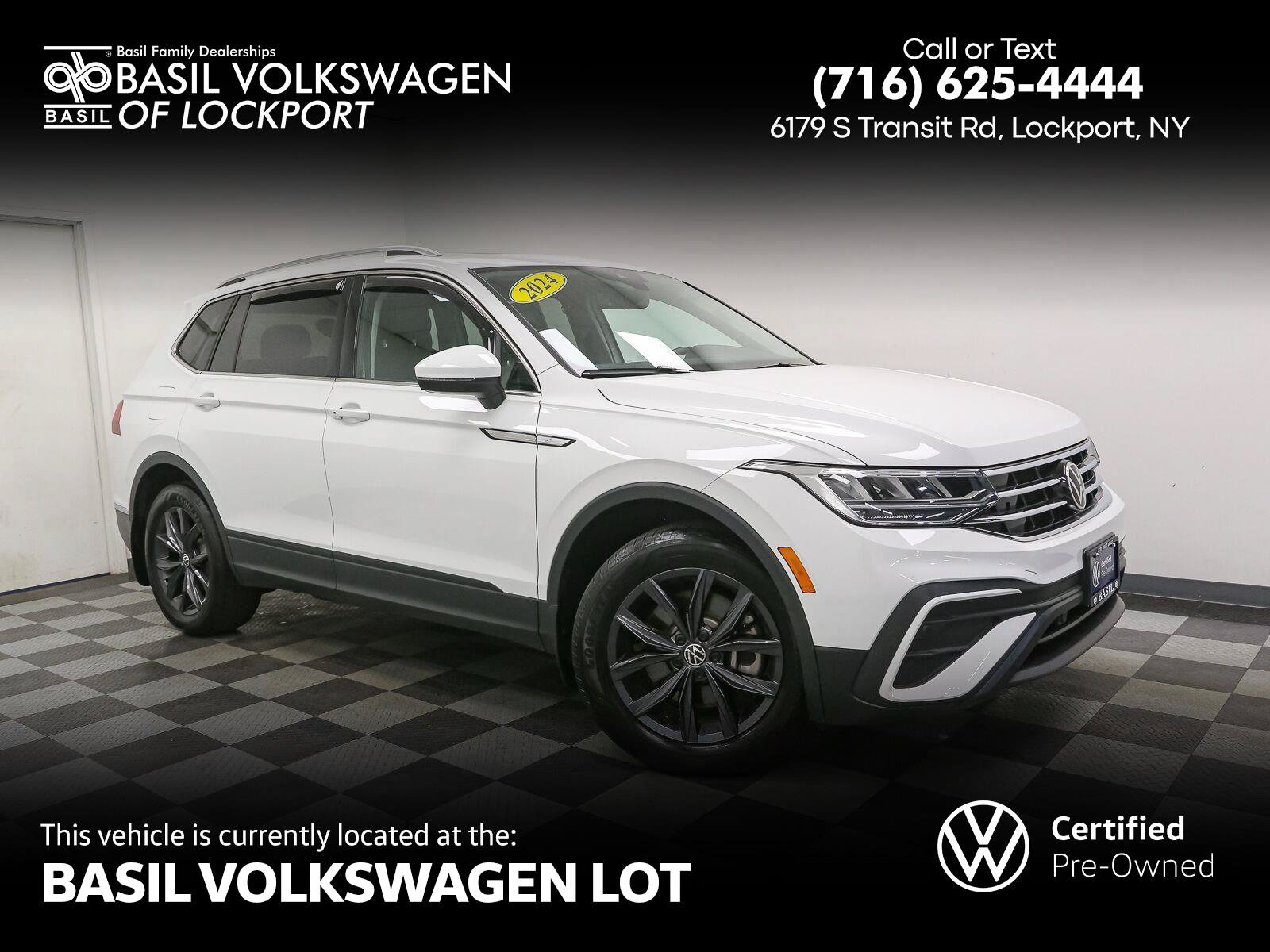 Certified 2024 Volkswagen Tiguan SE