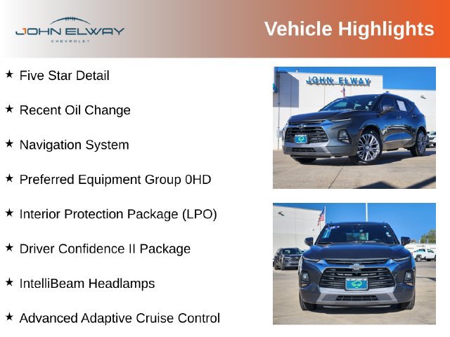 Used 2019 Chevrolet Blazer Premier w/ Driver Confidence II Package AWD/4WD image 3