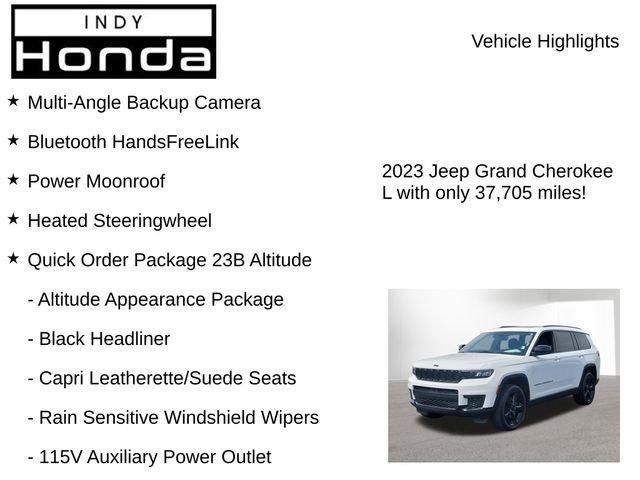 Used 2023 Jeep Grand Cherokee L Laredo AWD/4WD image 8