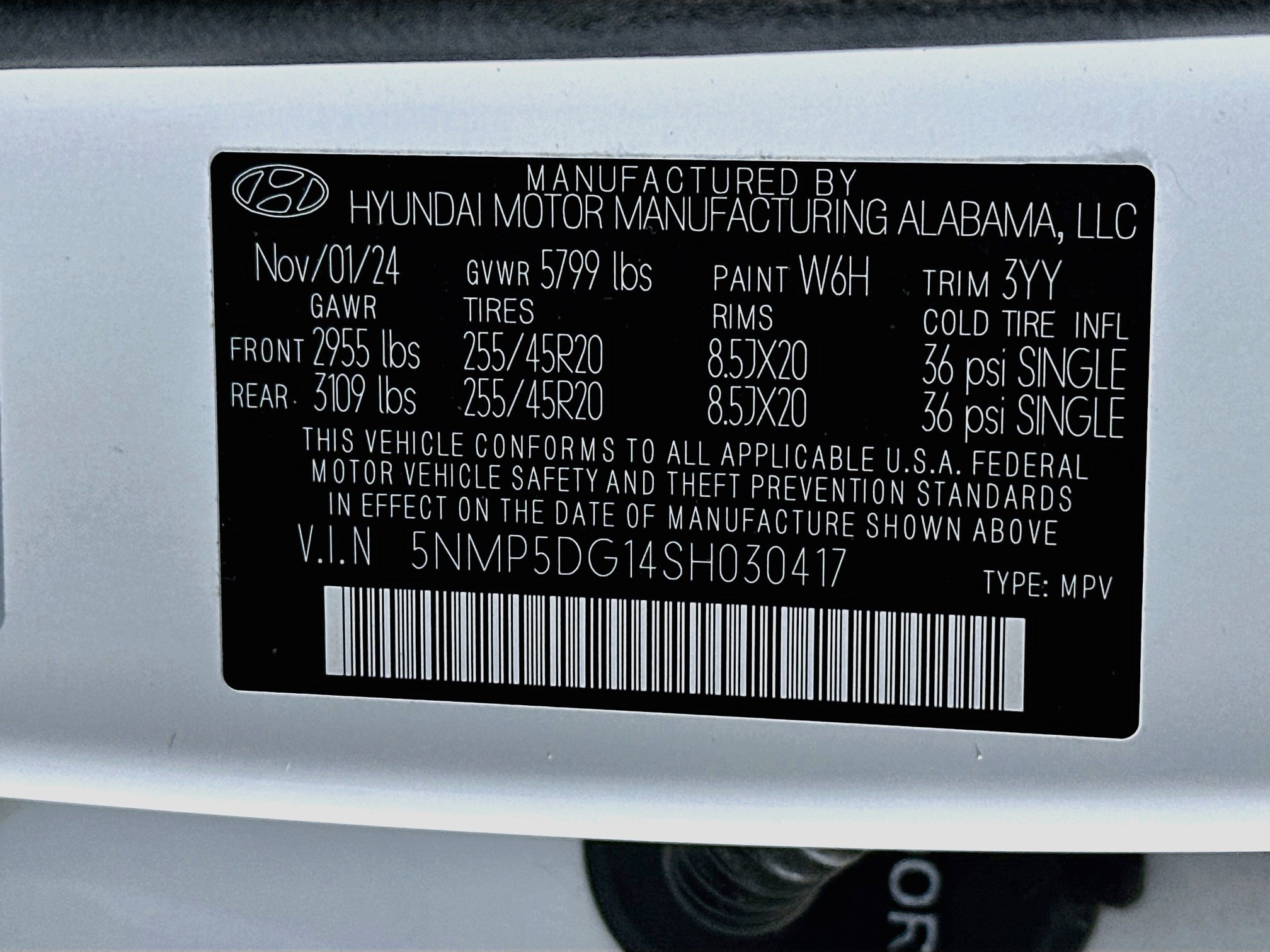 Certified 2025 Hyundai Santa Fe Calligraphy AWD/4WD image 34