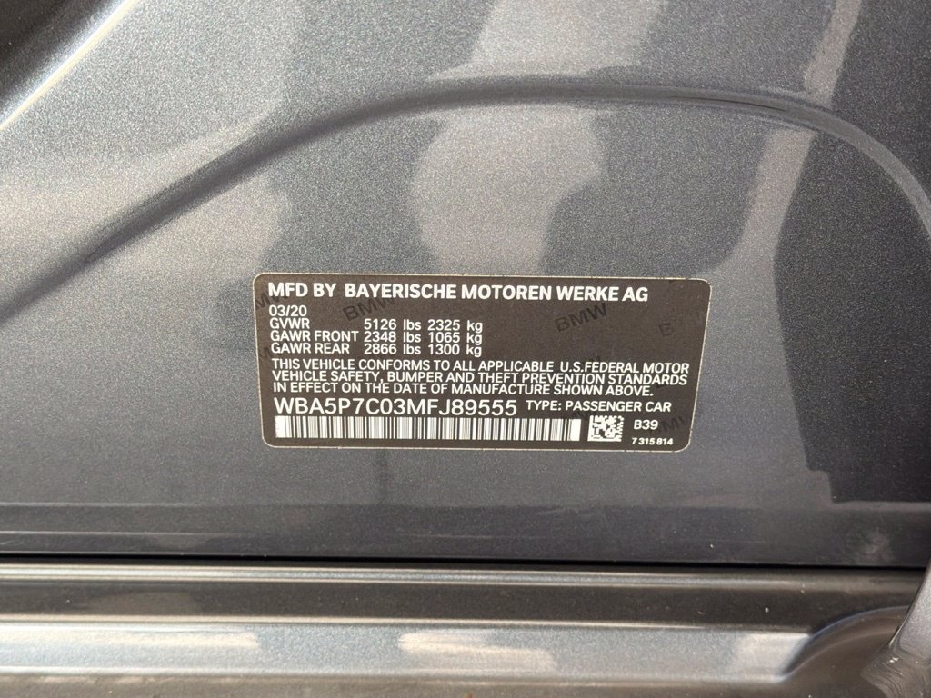 Used 2021 BMW 330e w/ Driving Assistance Package RWD image 47