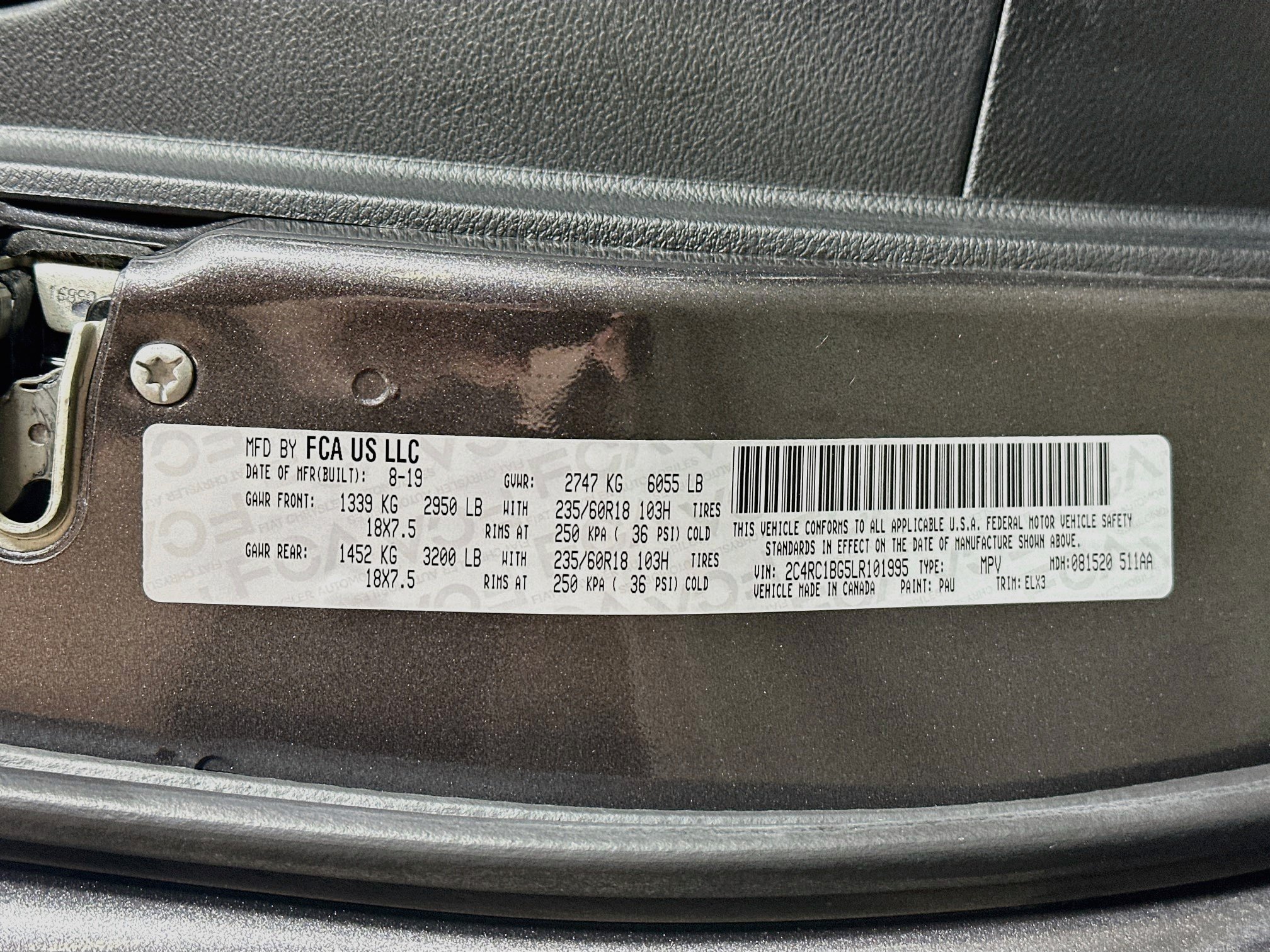 Used 2020 Chrysler Pacifica Touring-L FWD image 33