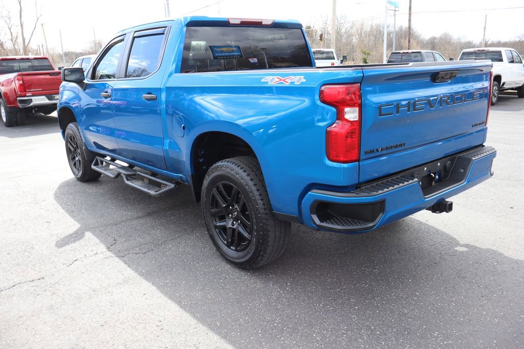 Used 2022 Chevrolet Silverado 1500 Custom w/ LPO, Dark Essentials Package image 3