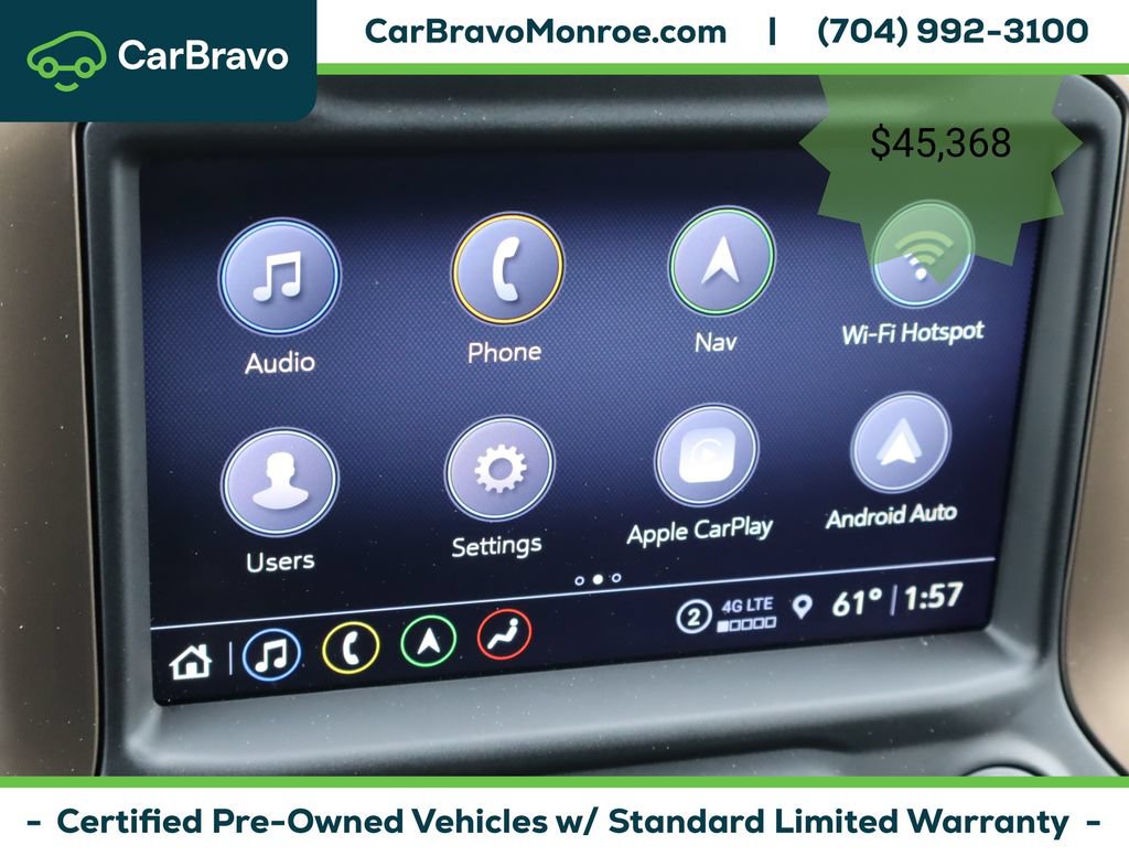 Certified 2021 Chevrolet Silverado 1500 High Country w/ Technology Package AWD/4WD image 32