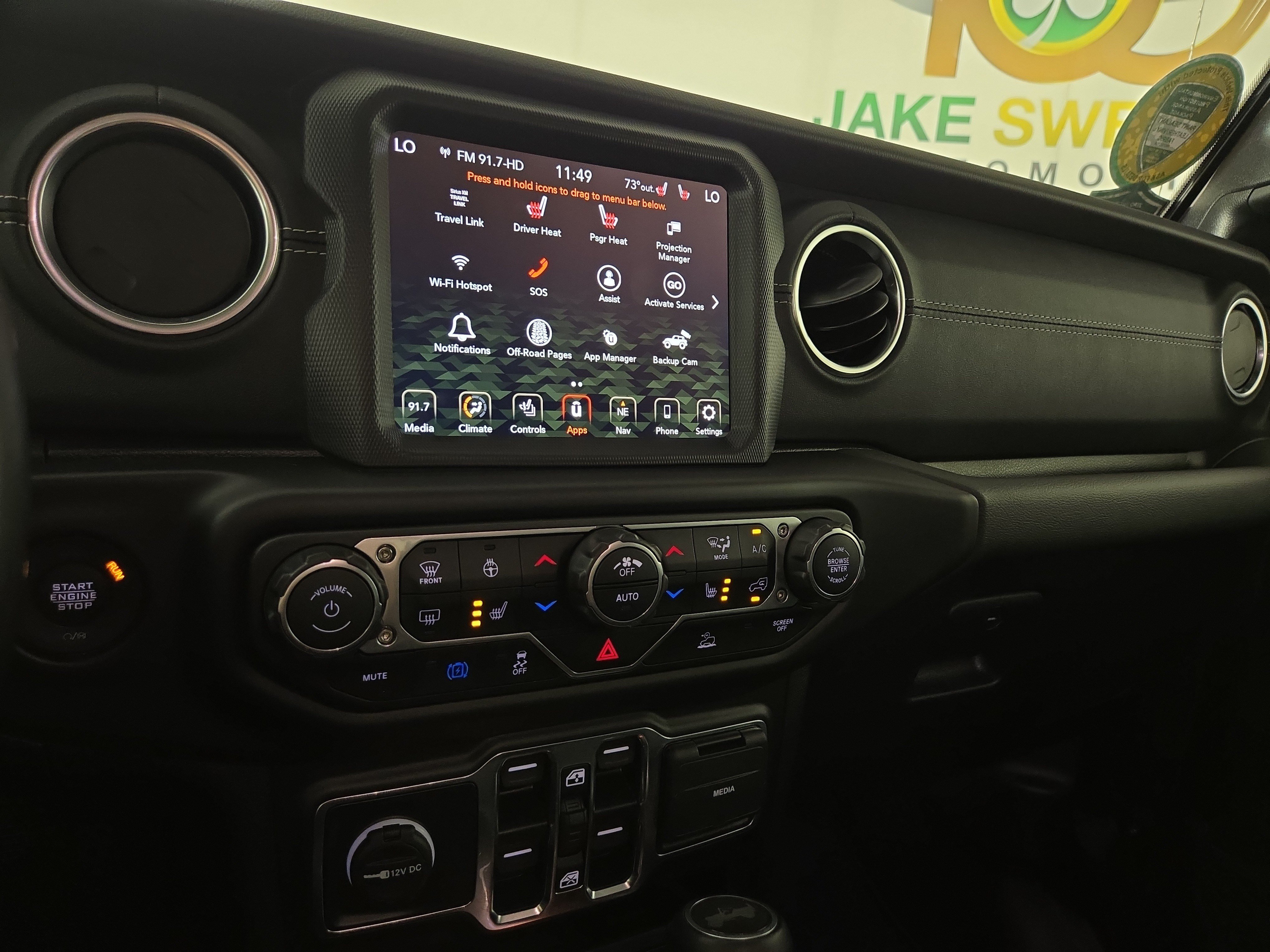 Certified 2022 Jeep Wrangler Unlimited Sahara w/ Cold Weather Group AWD/4WD image 20