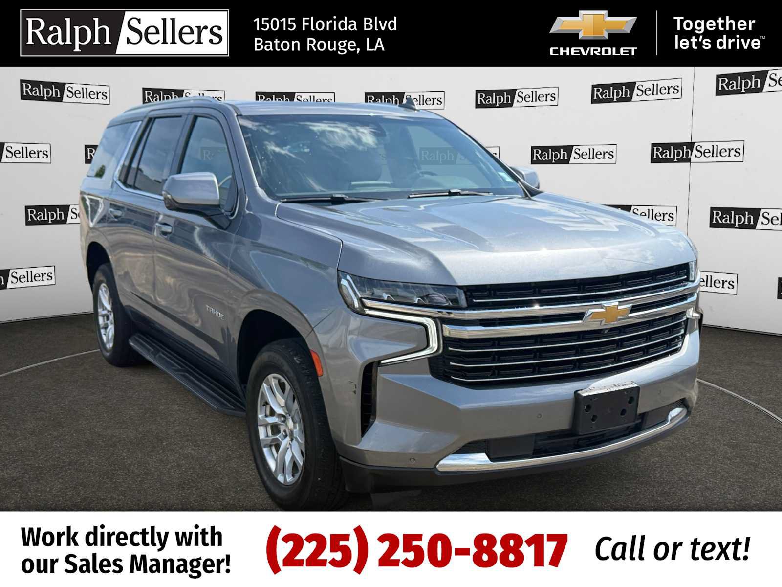 Used 2021 Chevrolet Tahoe LT w/ Luxury Package RWD image 1