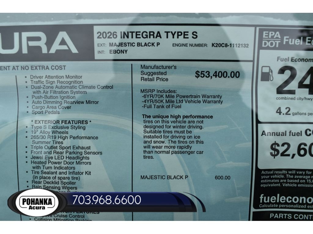 New 2026 Acura Integra Type S FWD image 34