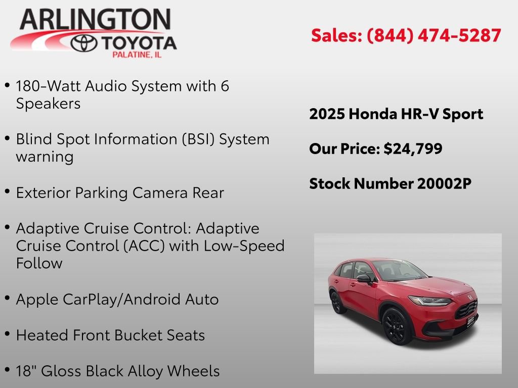 Used 2025 Honda HR-V Sport video 2