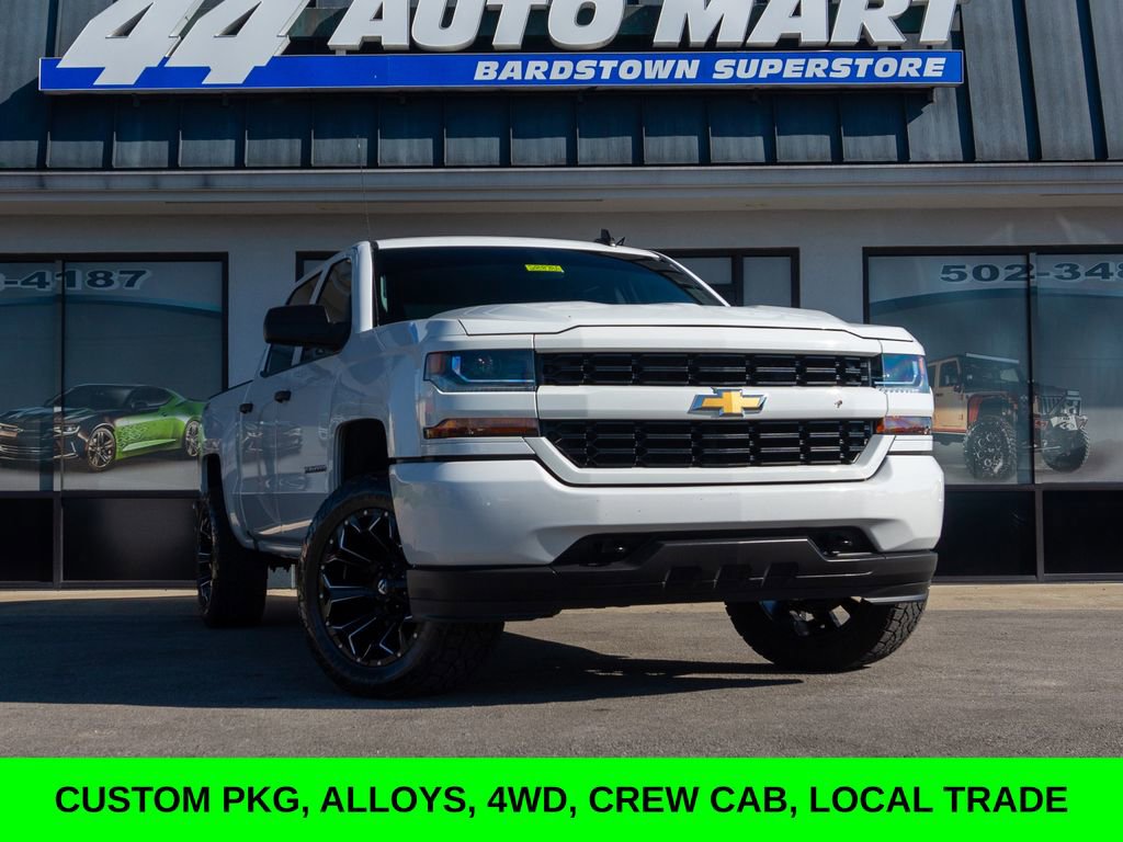 Used 2018 Chevrolet Silverado 1500 Custom w/ Custom Value Package