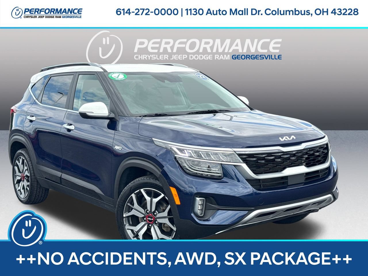 Used 2022 Kia Seltos SX
