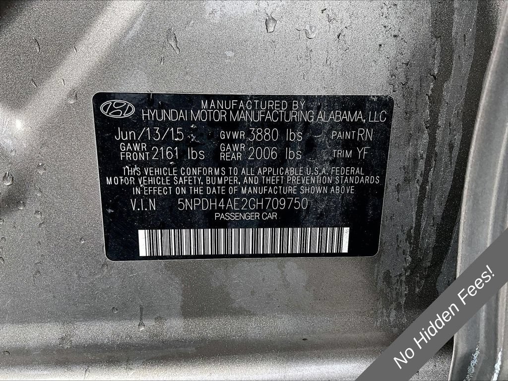 Used 2016 Hyundai Elantra Value Edition FWD image 26