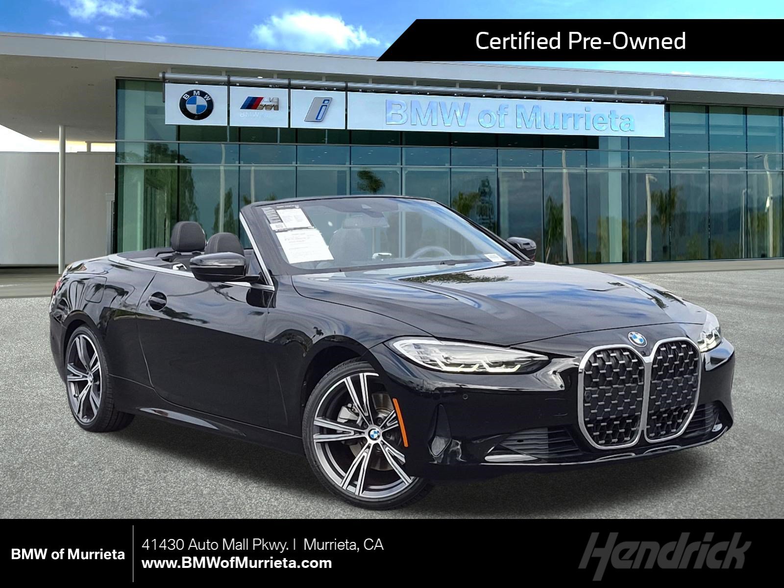 Certified 2024 BMW 430i Convertible w/ Premium Package
