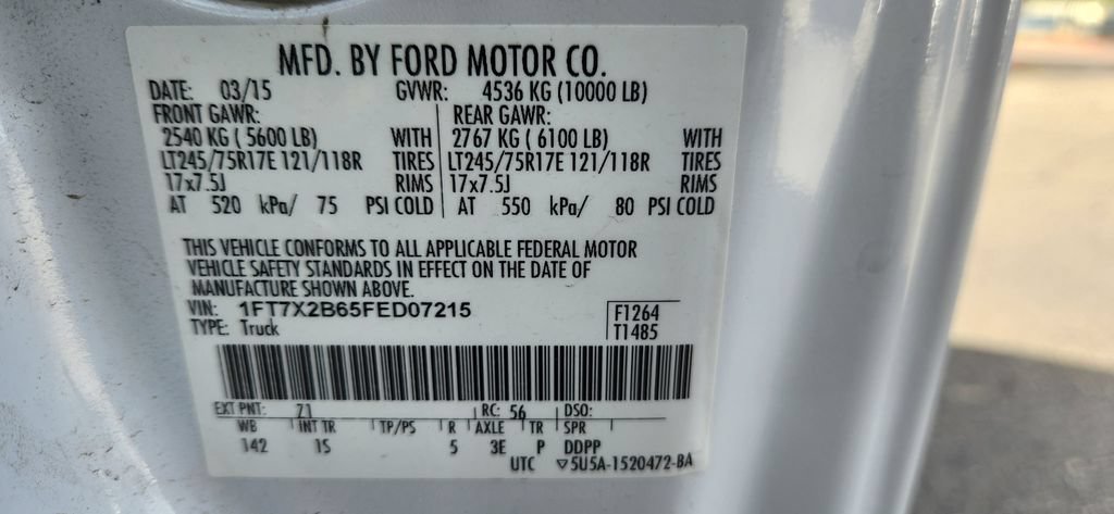 Used 2015 Ford F250 XL w/ Power Equipment Group AWD/4WD image 6