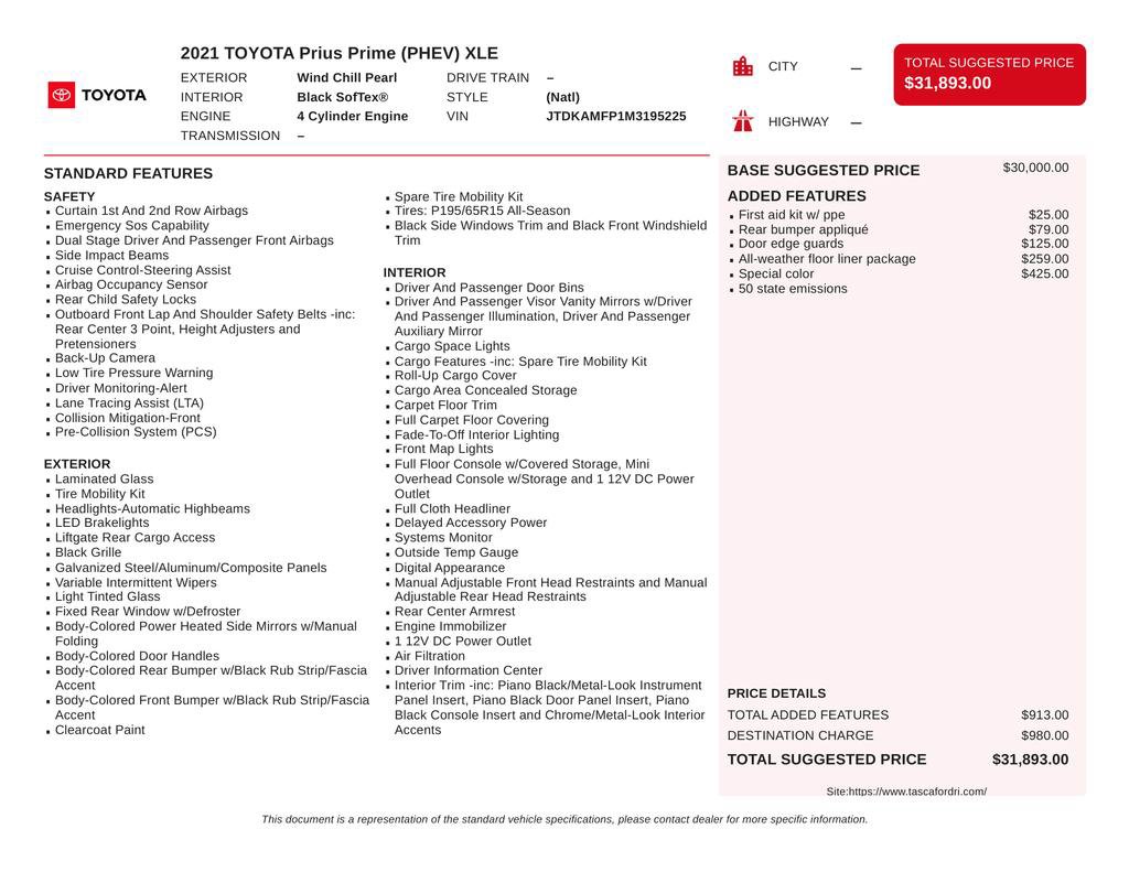 Used 2021 Toyota Prius Prime XLE image 4
