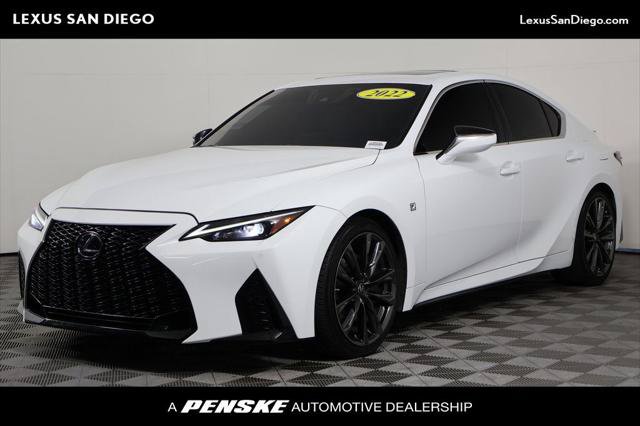 Certified 2022 Lexus IS 350 F Sport RWD image 1
