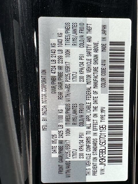 Used 2025 MAZDA CX-5 AWD 2.5 S w/ Select Package image 17
