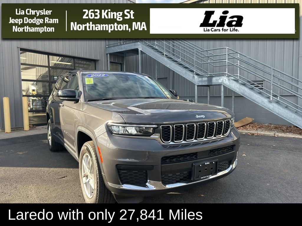 Used 2022 Jeep Grand Cherokee L Laredo w/ Luxury Tech Group I