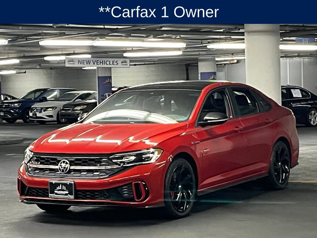 Certified 2023 Volkswagen Jetta GLI Autobahn w/ GLI Black Package FWD image 3