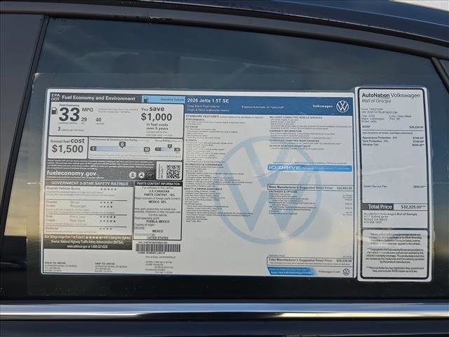 New 2026 Volkswagen Jetta SE image 18