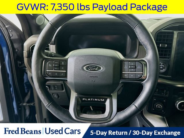Certified 2023 Ford F150 Platinum w/ Equipment Group 701A High image 14