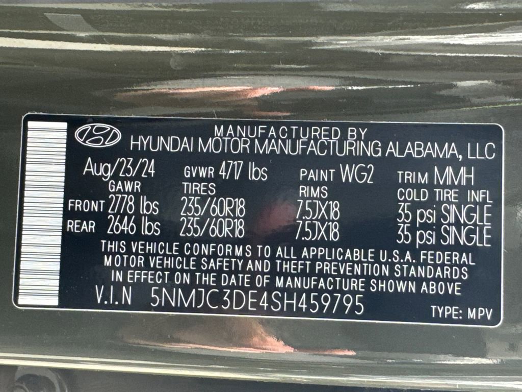 Certified 2025 Hyundai Tucson SEL FWD image 33