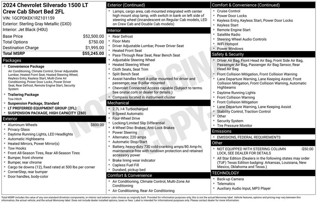 Certified 2024 Chevrolet Silverado 1500 LT image 34