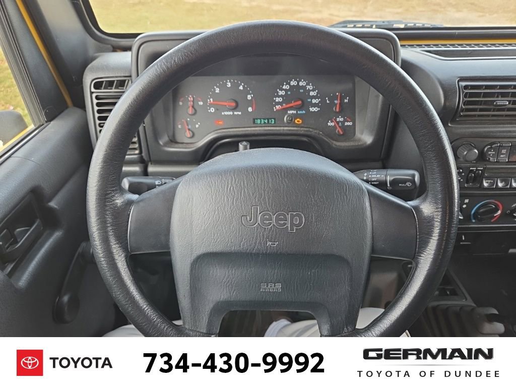 Used 2004 Jeep Wrangler X w/ Full Face Tire & Wheel Group image 16