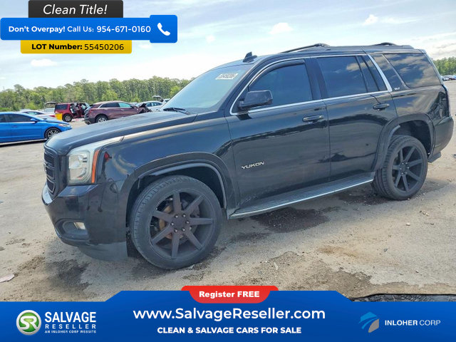 Used 2016 GMC Yukon SLT RWD image 1