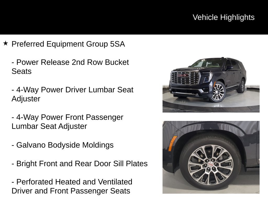 Used 2026 GMC Yukon Denali w/ Denali Reserve Package AWD/4WD image 7