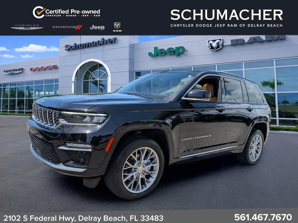 Certified 2023 Jeep Grand Cherokee Summit w/ Adv Protech Group IV RWD image 3