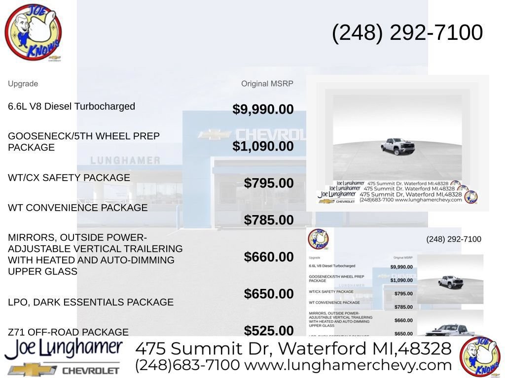 New 2026 Chevrolet Silverado 2500 W/T AWD/4WD image 6