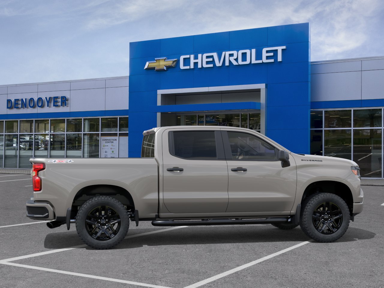 New 2026 Chevrolet Silverado 1500 Custom w/ Turbomax Blackout Package AWD/4WD image 29