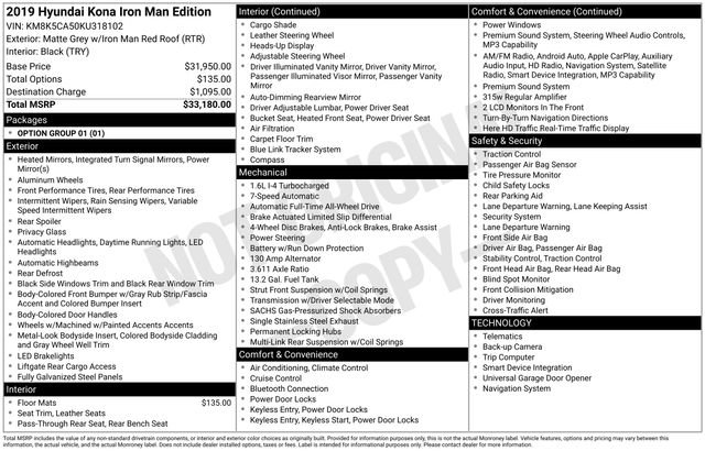 Used 2019 Hyundai Kona Ultimate image 29