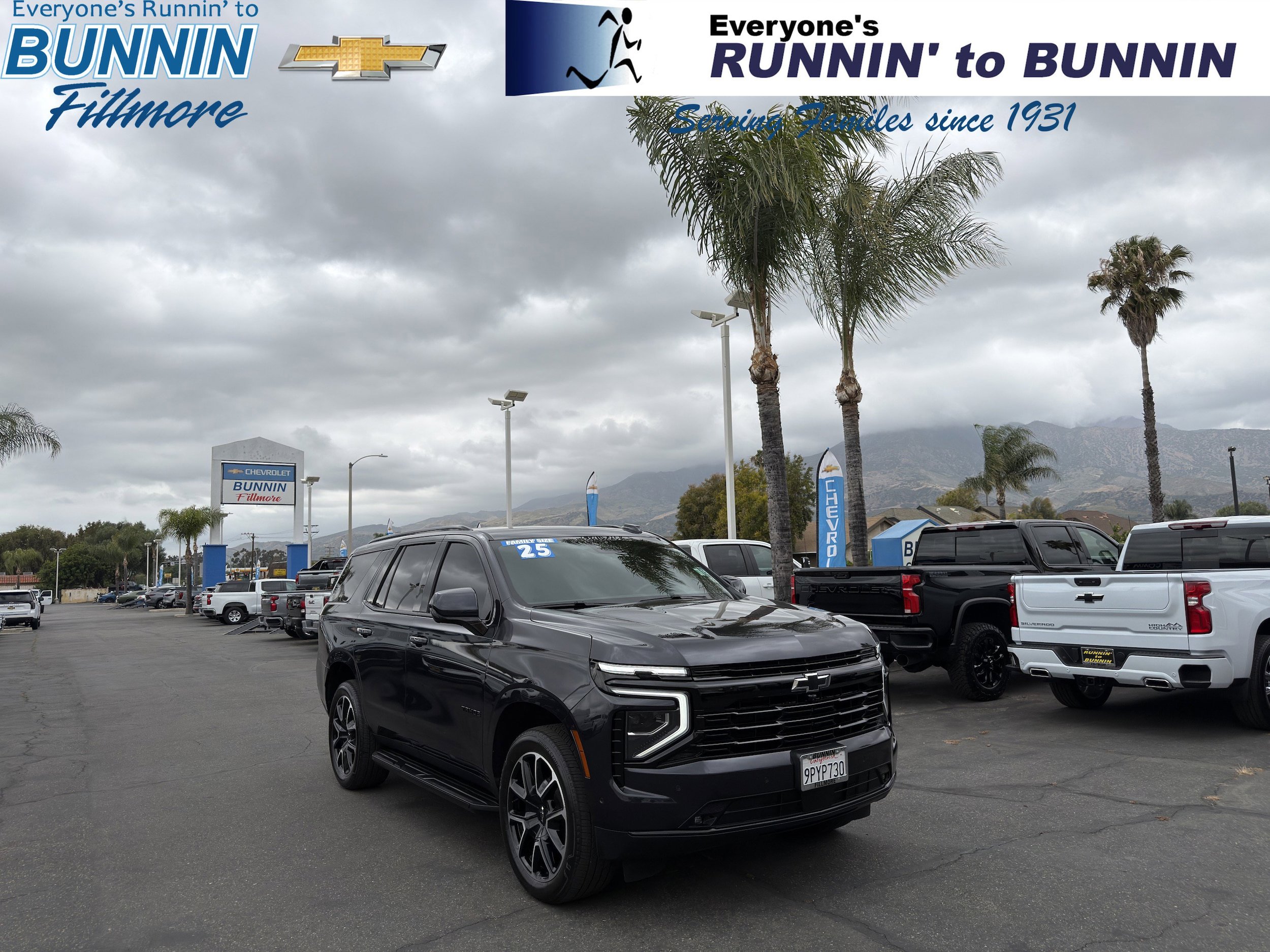Used 2025 Chevrolet Tahoe RST RWD image 1
