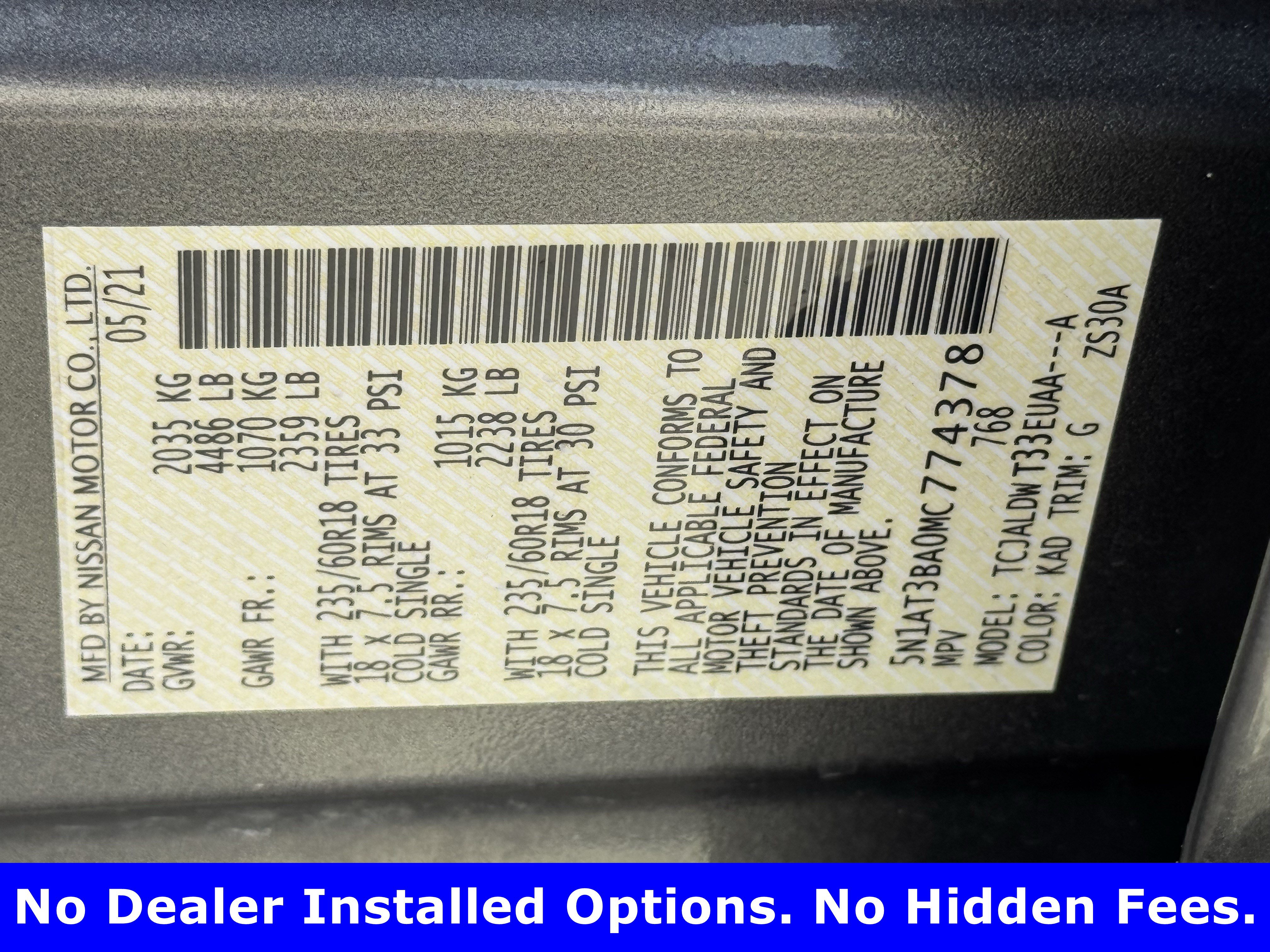 Used 2021 Nissan Rogue SV w/ Premium Package FWD image 29