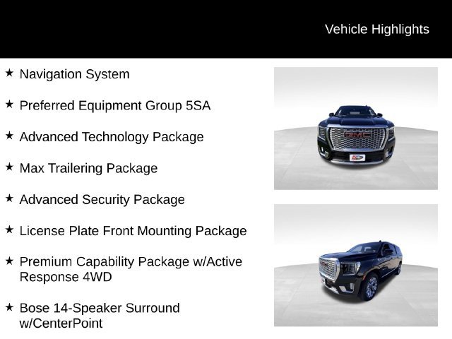 Certified 2024 GMC Yukon XL Denali w/ Advanced Technology Package AWD/4WD image 13