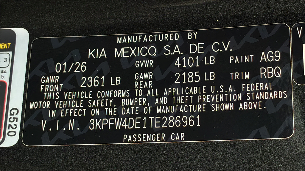 New 2026 Kia K4 EX FWD image 28
