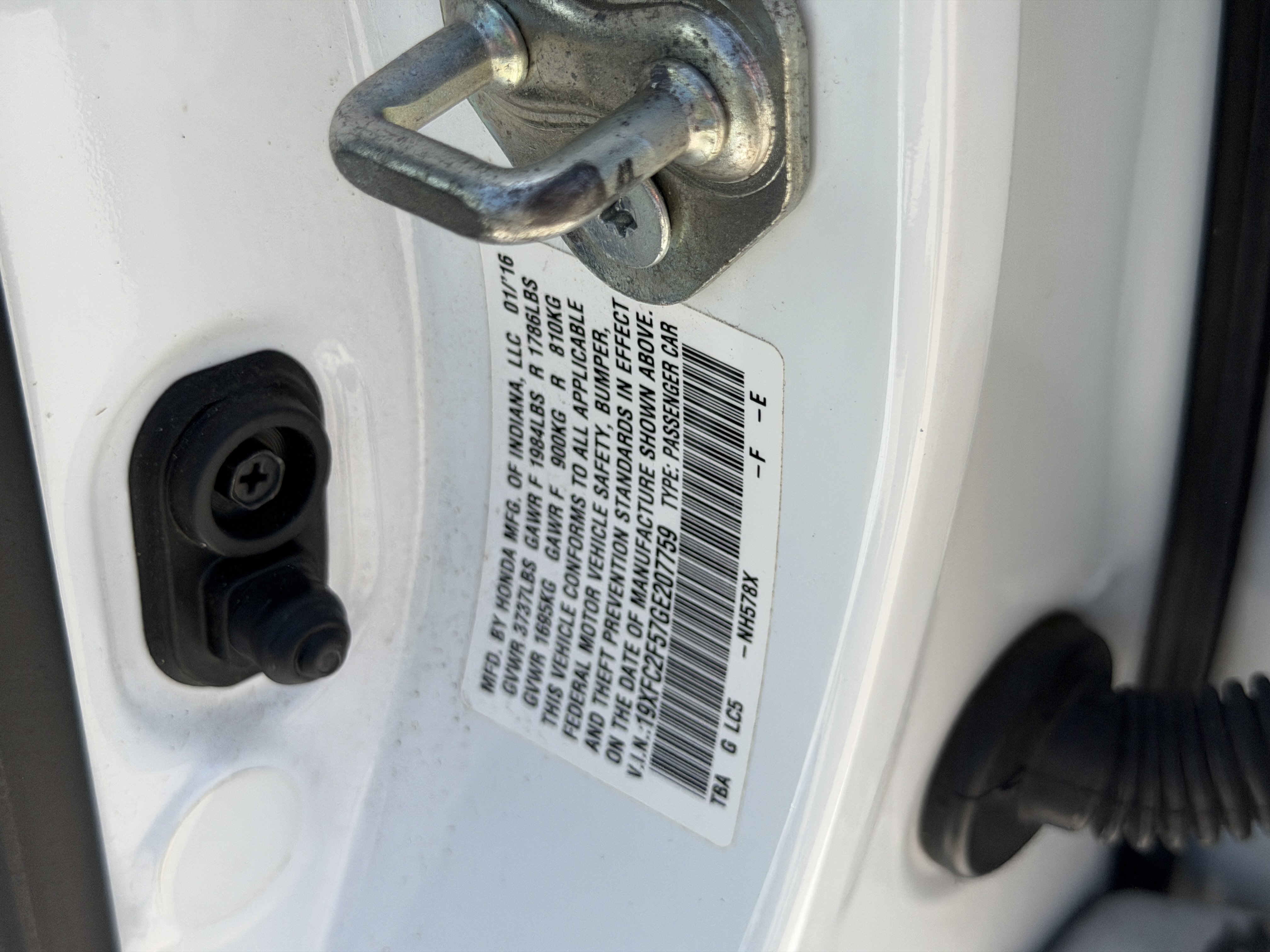 Used 2016 Honda Civic LX image 30