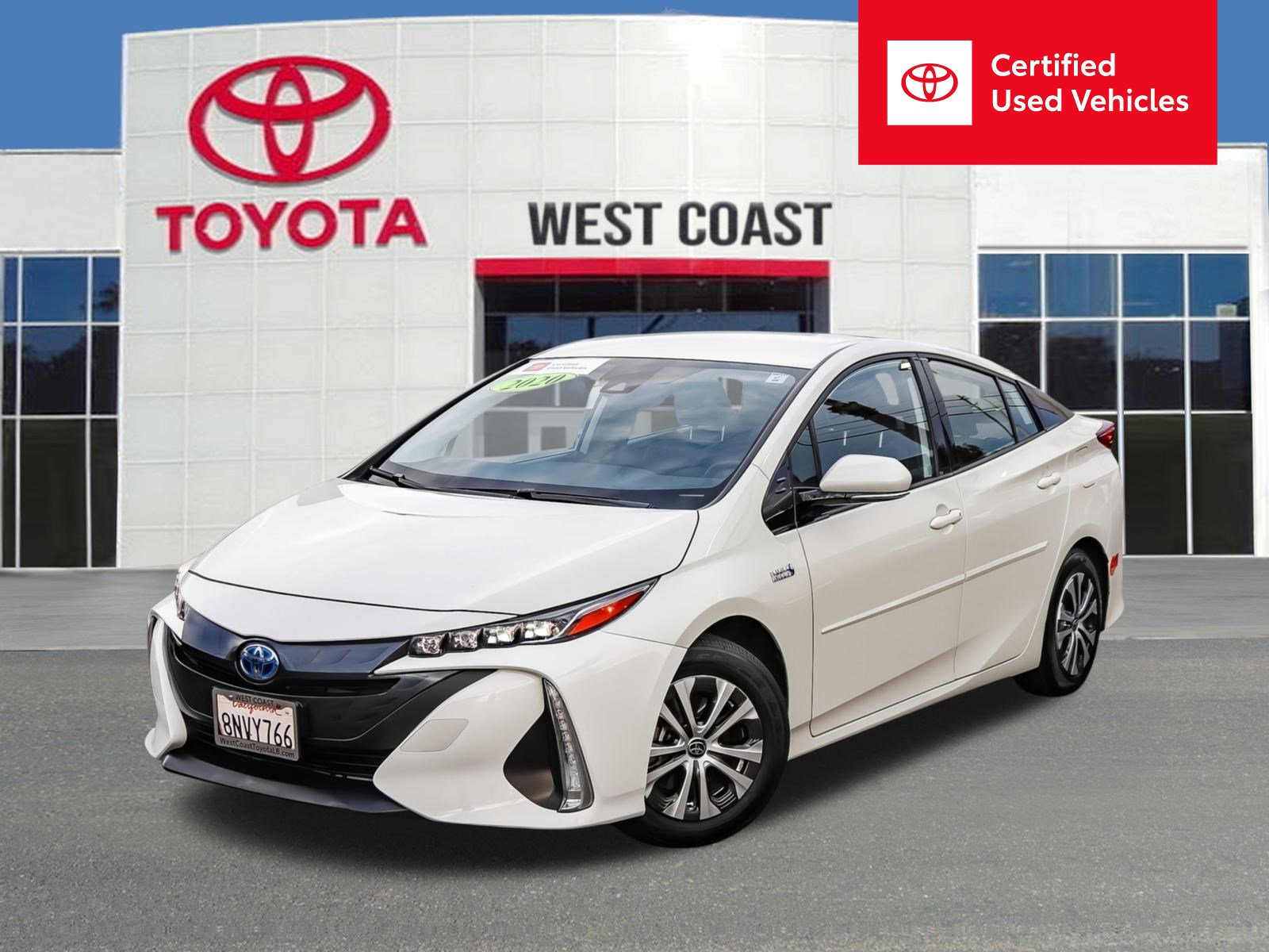 Certified 2020 Toyota Prius Prime XLE